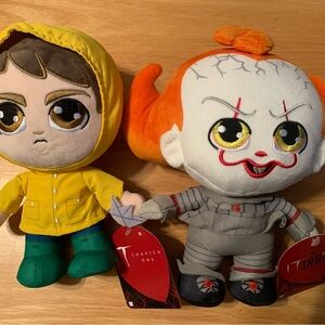It Georgie And Pennywiswe 8” Plushies Brand New  Jazwares